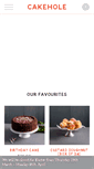 Mobile Screenshot of cakeholelondon.com